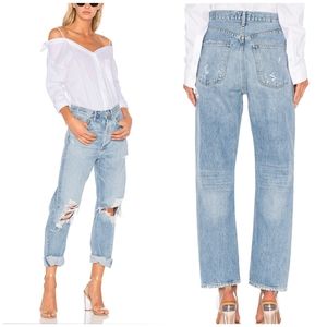 NEW AGOLDE 90s Mid Rise Loose Fit in Fall Out